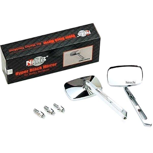 【メーカー在庫あり】 MRD-244A NTB ミラー スクエア左右 汎用ステー付 JP店