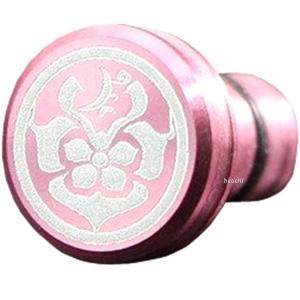4522285416551 ギルドデザイン アルミ削り出しイヤホンジャックカバー 刀剣乱舞 宗三左文字 ピンク JP店