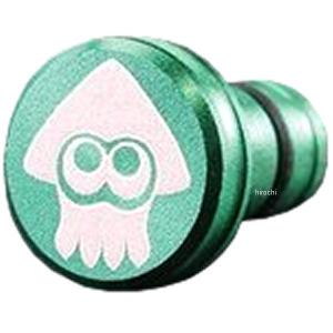 4522285424921 ギルドデザイン アルミ削り出しイヤホンジャックカバー スプラトゥーン2 イカ ネオングリーン JP店