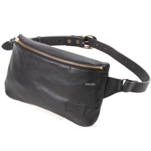 DEGNER レザー ホルスターバッグ　ボディバッグ 黒　美品 DEGNER（デグナー） 【メーカー在庫あり】 W-86 レザーボディバッグ 黒