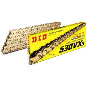 4525516466578 DID 大同工業 チェーン 530VX3 VXシリーズ Xリング ゴールド 92L カシメ JP店