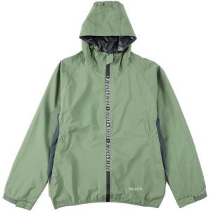 MCR01 ライズ RIDEZ マイクロレインジャケット モスグリーン LLサイズ HD店