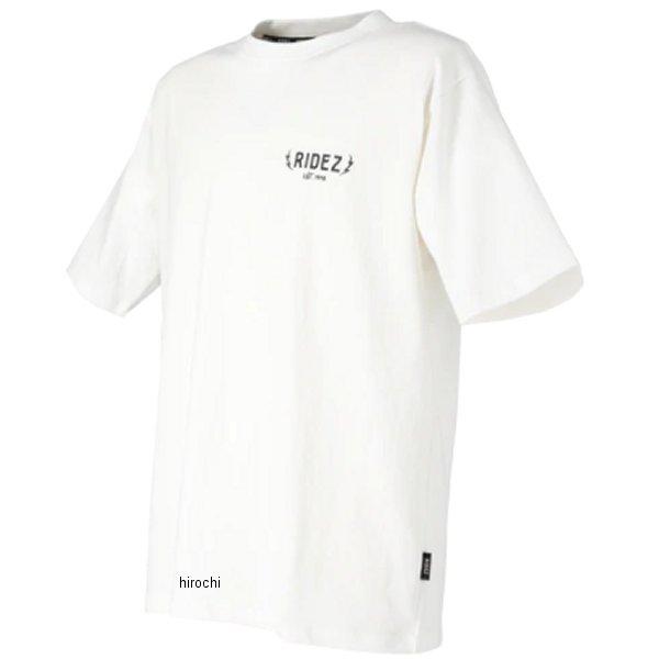 RD7000 ライズ RIDEZ Tシャツ サンダーロゴ 白 XLサイズ JP店