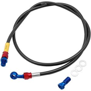 20515180S グッドリッジ ビルドアライン フロント ブレーキホースキット 86年-87年 FTR250 アルミ/スモーク JP店