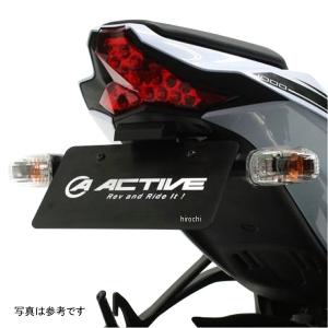 ACTIVE（アクティブ） フェンダーレスKIT LEDナンバー灯付き ブラック
