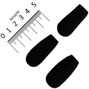 B＋COM（ビーコム） オプション品 ワイヤーマイクスポンジ 2個入 全