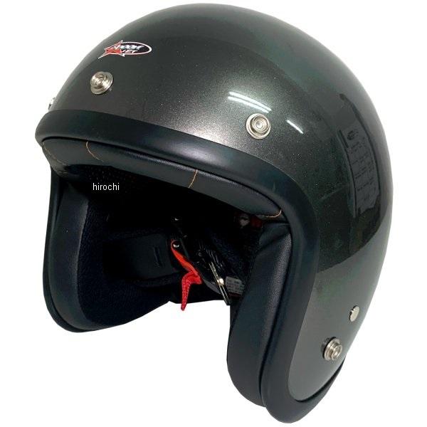 SPJ-903 スプーン SPOON ジェットヘルメット ソリッド パールガンメタル フリーサイズ ...