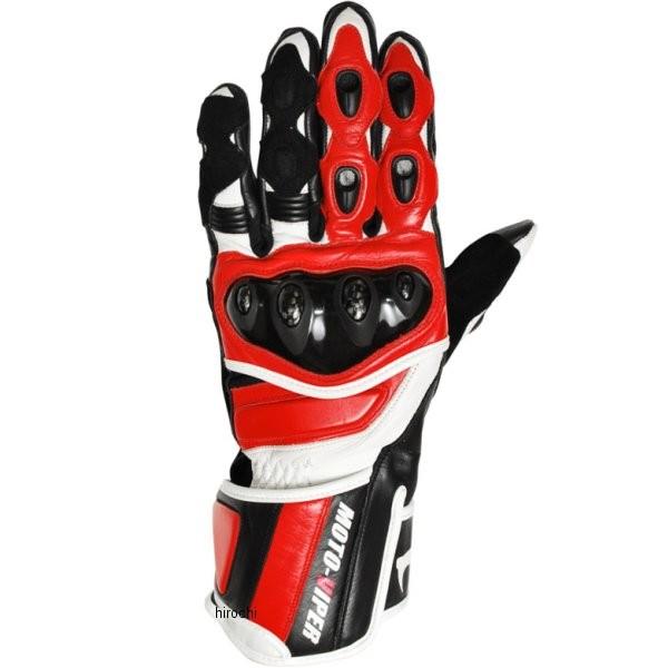 MV-711R モトバイパー Moto-Viper レーシンググローブ 赤 Lサイズ JP店
