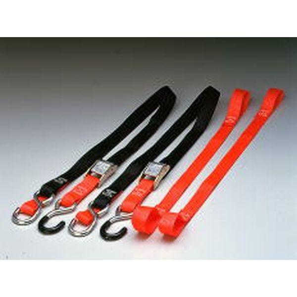 T1015XO RCエンジニアリング タイダウンベルト 汎用 黒/オレンジ JP店