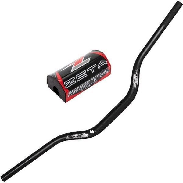 【メーカー在庫あり】 ZE06-6711 ジータ ZETA SX3ハンドルバー 汎用 黒 FMX J...