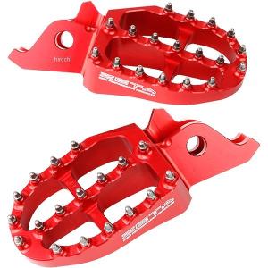 【メーカー在庫あり】 ZE93-1022 ジータ ZETA アルミニウムフットペグ 02年-17年 CRF450、CRF250、CRF150、CRF150 赤 JP店｜hirochi