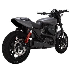 【即納】 47943 バンス＆ハインズ VANCE&HINES スリップオンマフラー ハイアウトプット 15年-20年 ストリート500、ストリート750 黒 JP店｜hirochi