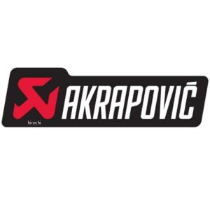 801603 アクラポビッチ AKRAPOVIC アウトドア ロゴステッカー 小 JP店｜hirochi