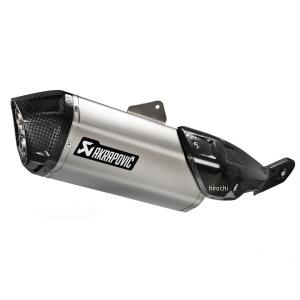 【メーカー在庫あり】 S-S8SO1-HAFTJPP アクラポビッチ AKRAPOVIC スリップオンマフラー 政府認証 23年 V-STROM800/DE チタン/カーボン JP店｜hirochi