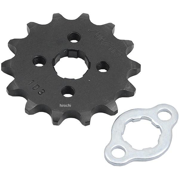 103-14 サンスター SUNSTAR フロント スプロケット 420/14T 86年-16年 エ...