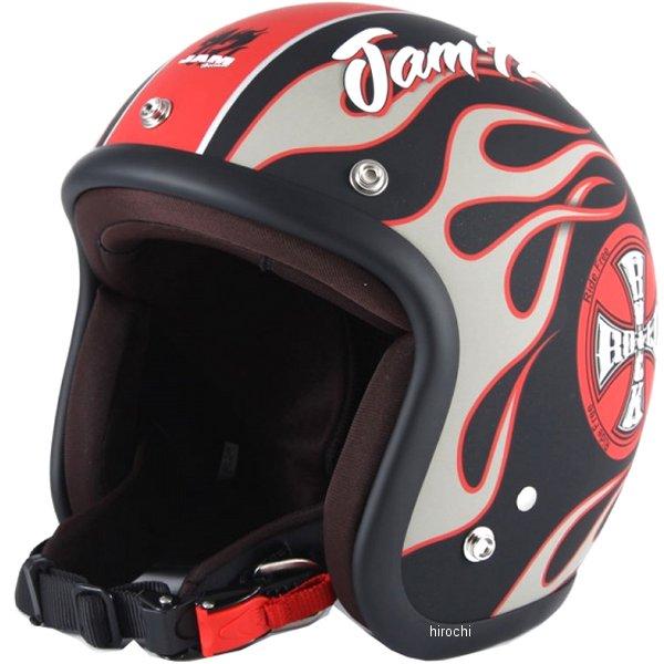 JJ-06 ナナニージャム 72JAM ジェットヘルメット ROCK&amp;ROLL マットブラック フリ...