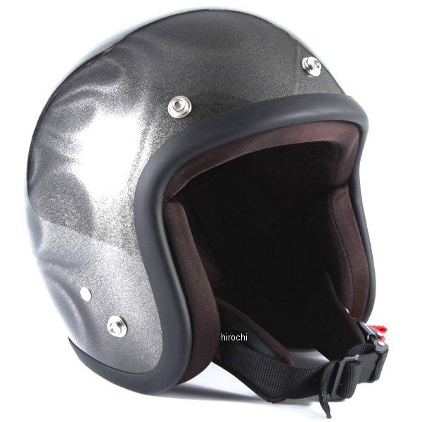 JG-14L ナナニージャム 72JAM ジェットヘルメットGHOST FLAME シルバー XLサ...