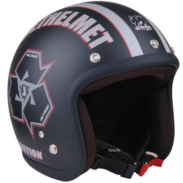 JJ-03M ナナニージャム 72JAM ジェットヘルメットSPIKE ガラスフレークブラック マッ...