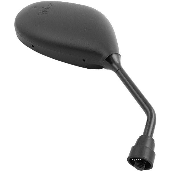 MIRAX17 ミラックス MIRAX 楕円ミラー 正ネジ10mm 右側 黒 JP店