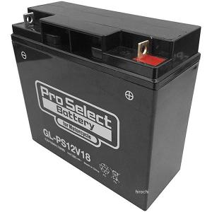 【メーカー在庫あり】 PSB175 プロセレクト PROSELECT バイク用 バッテリー ジェルタイプ GL-PS12V18 NPH16-12T互換 (液入り充電済み) JP店