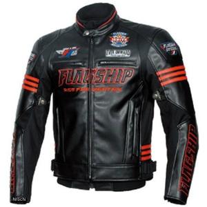 FLAGSHIP ジャケット 3L ブラック ジャケット フラッグシップ オートバイ専用ライディングギアメーカー