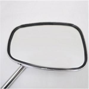 LCM003 アルキャンハンズ ALCAN hands LCミラー タイプ3 台形 正ネジ10mm メッキ 左右2本セット JP店