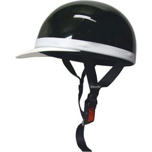 079122007 モトボワットBB Moto Boite  ハーフキャップヘルメット 白ツバ付き 黒 フリーサイズ JP店