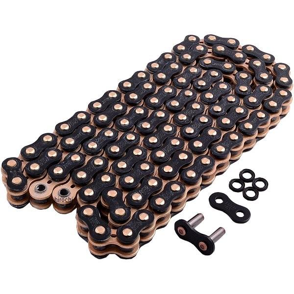 520SRX2 EKチェーン 江沼チェーン シリーズ 106L カシメジョイント 黒/ゴールド JP...