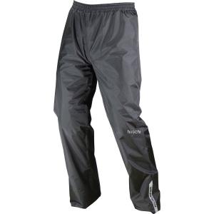 ブラック＆ホワイトメンズレインパンツ OUTLET】ウィメンズ ハイラインストレッチパンツ (ブラック L)(L