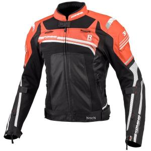 美品❉KOMINE❉ バイク用メッシュジャケット ブラック/オレンジ コミネ Komine バイク用 ジャケット Jacket JK-130 Rスペック