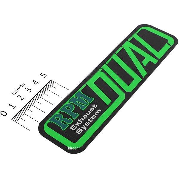 5307 アールピーエム RPM デュアルステッカー 42mm×160mm 緑 JP店