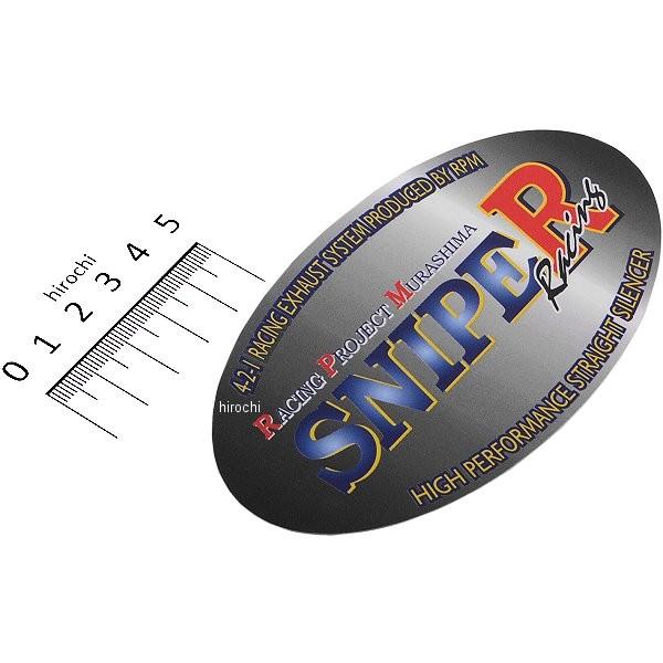 5309 アールピーエム RPM スナイパーステッカー 70mm×128mm JP店