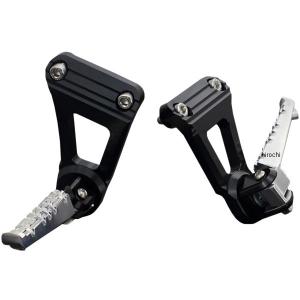 【メーカー在庫あり】 165-0014 74-0015 ピーエムシー PMC タンデムブラケット ステップバー付き 汎用 アルミ 黒 JP店