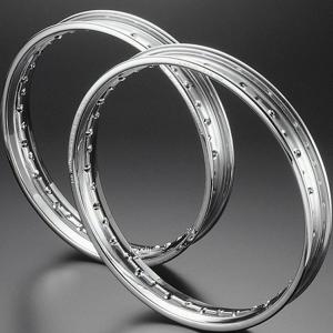 DID(大同工業) 鉄リム 1.85-19(40穴) CB500-F バイク : パーツ