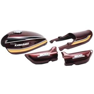 ▽Z1 Z2 75年 玉虫マルーン外装セット (Z1/Z2/ZI/ZII/Z750/Z900/Z1000