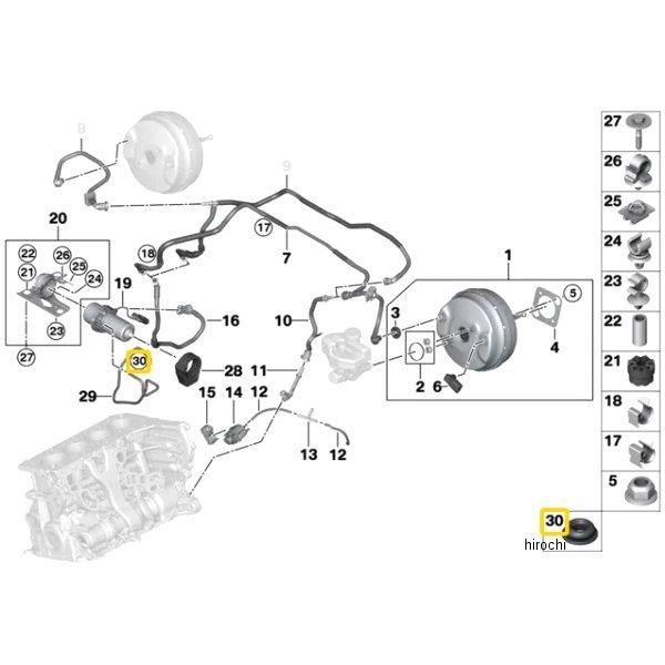 46631453144 BMW純正 ラバー クリップ JP店