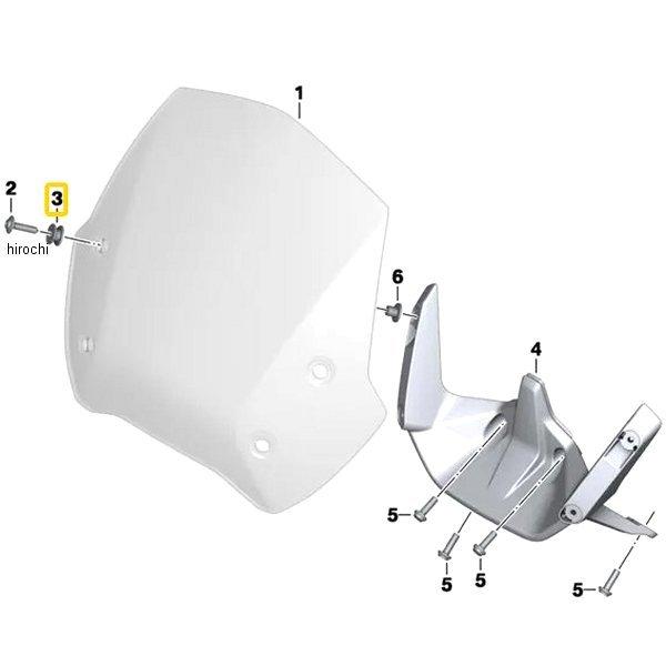 46638555101 BMW純正 ラバー クリップ JP店
