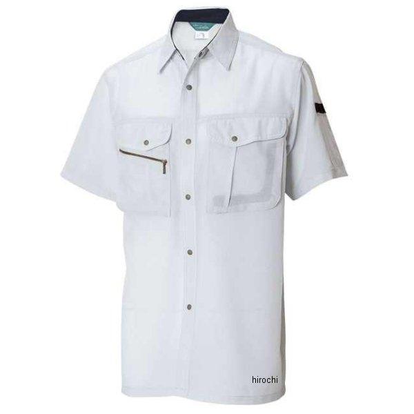 【メーカー在庫あり】 7155 TSデザイン 半袖シャツ シルバーグレー Sサイズ JP店