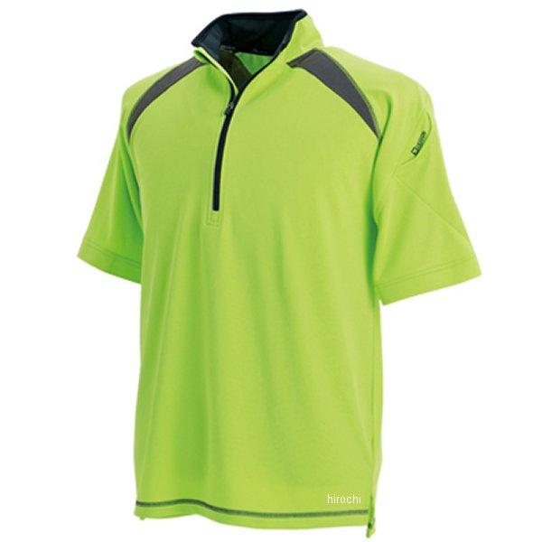 【メーカー在庫あり】 3015 TSデザイン ショートスリーブハーフジップ ライトグリーン Mサイズ...