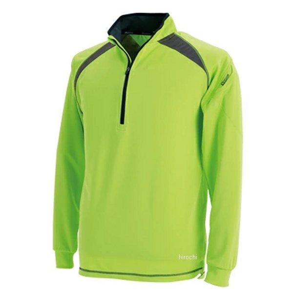 【メーカー在庫あり】 3025 TSデザイン ロングスリーブハーフジップ ライトグリーン 3Lサイズ...