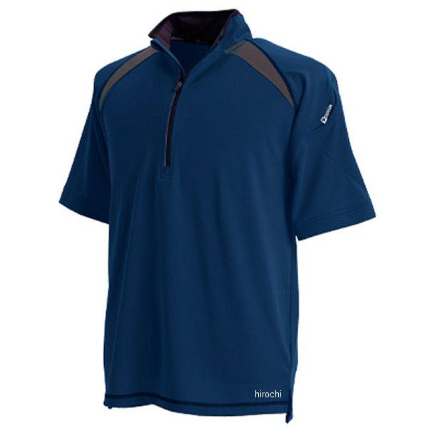 【メーカー在庫あり】 3015 TSデザイン ショートスリーブハーフジップ ネイビー SSサイズ J...