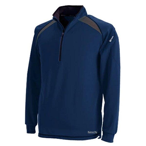 【メーカー在庫あり】 3025 TSデザイン ロングスリーブハーフジップ ネイビー LLサイズ JP...