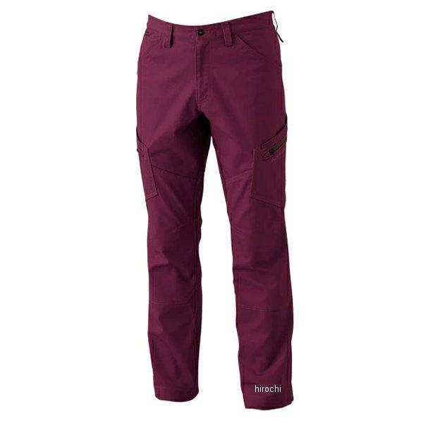 【メーカー在庫あり】 3514 TSデザイン ハイブリッドコットンメンズカーゴパンツ ワイン 5Lサ...