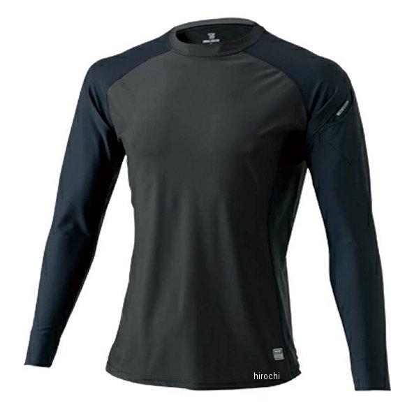 【メーカー在庫あり】 84152 TSデザイン インナー ロングスリーブシャツ 黒/チャコールグレー...