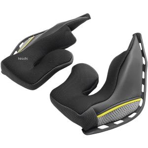 4966094570866 オージーケーカブト OGK KABUTO AEROBLADE-5 チークパッド セット ダークグレー Mサイズ HD店