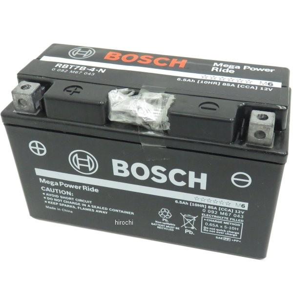 4969655114257 RBT7B-4-N BOSCH ボッシュ MFバッテリー 制御弁型 12...
