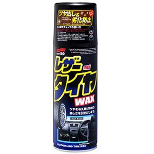 【メーカー在庫あり】 2001 ソフト99コーポレーション レザー&タイヤワックス 420ml JP店｜hirochi