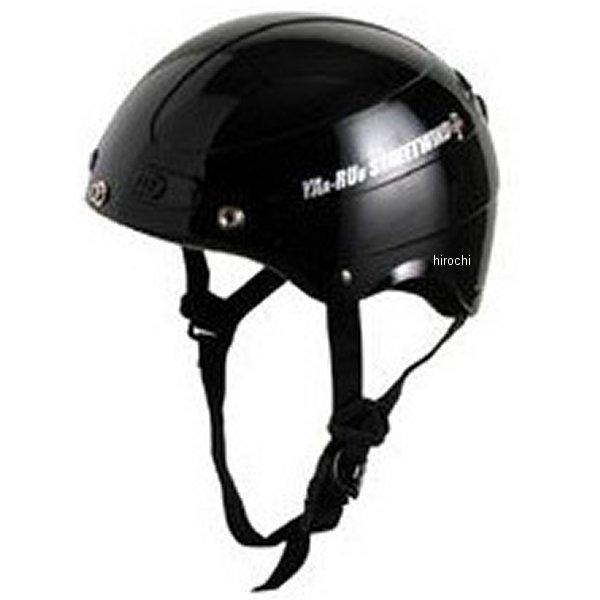 【メーカー在庫あり】 4984679504167 TNK工業 ハーフヘルメット ヤールー STR 黒...