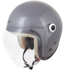 【メーカー在庫あり】 4984679513039 TNK工業 ジェットヘルメット GS-6 クラシックグレー レディース フリーサイズ JP店｜hirochi