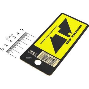 RSW0122699M RSW012 RSタイチ RSTaichi Tマーク 蛍光ステッカー 黄色/黒 Mサイズ JP店
